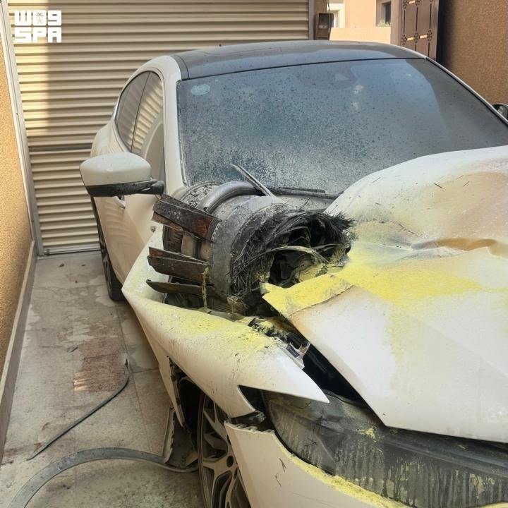 صورة مرتبطة ببيان الدفاع المدني عن سقوط شظايا صاروخ في الرياض، وكالة الأنباء السعودية